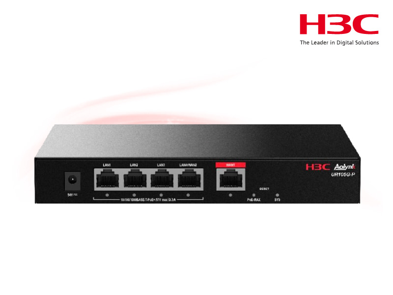 รูปสินค้า H3C Aolynk UR105G-P PoE Gateway